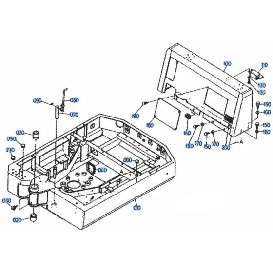 Swivel Frame for Kubota KH51