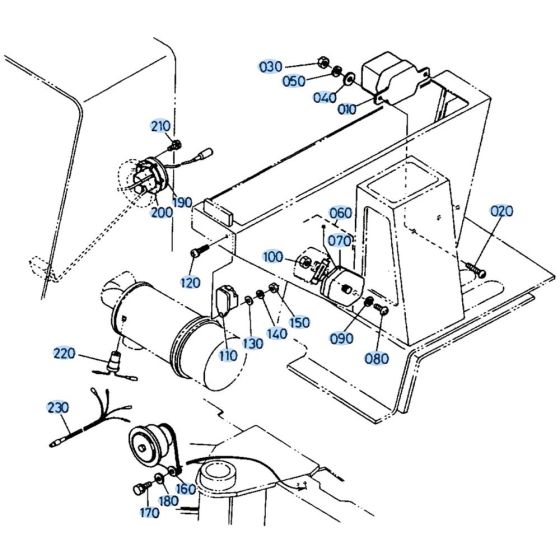 Regulator Assembly for Kubota KH66 Mini Excavator