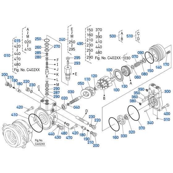 Swivel Motor Assembly for Kubota KX040-5 Mini Excavator