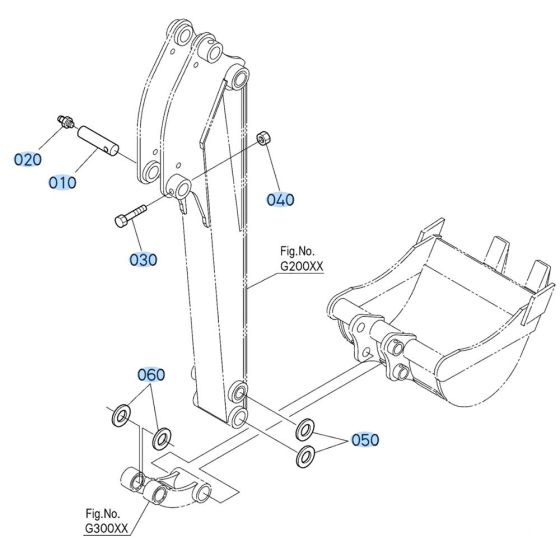 Bucket Assembly for Kubota U10-5