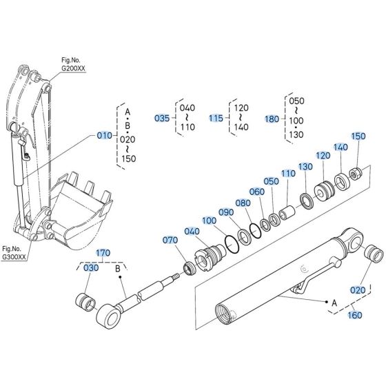 Bucket Cylinder Assembly