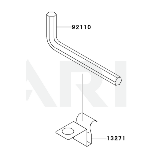 Tool for Kawasaki KWS30A Pump