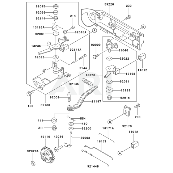 Control Equipment for Kawasaki KWT40A Pump