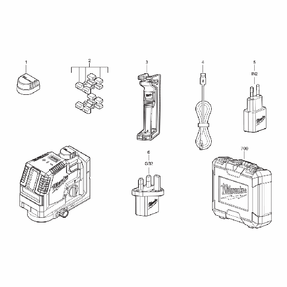 Milwaukee L4CLL Laser Assembly