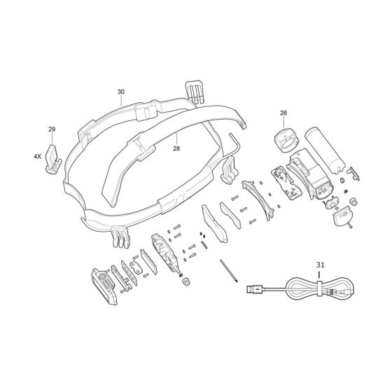 Milwaukee L4HLRP Assembly