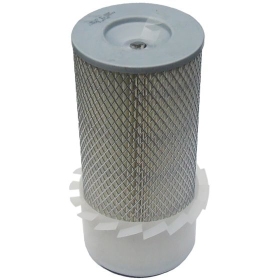 Air Filter with Fins fits Ammann, Benford, Bobcat, Case, Dynapac