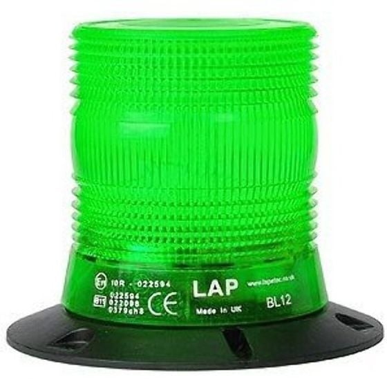 Green Xenon Pulsating Beacon with 3 Bolt Fixing***LAST STOCK***