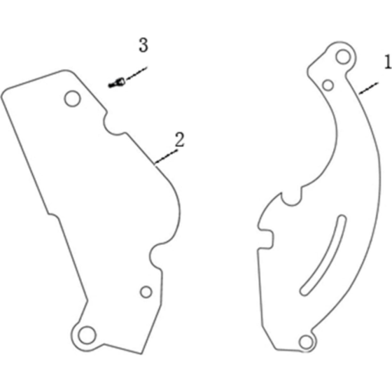 Diversion Assembly for Loncin LC154F-1 with Oil Alarm (87cc, 2.8hp) Twin Series Engine