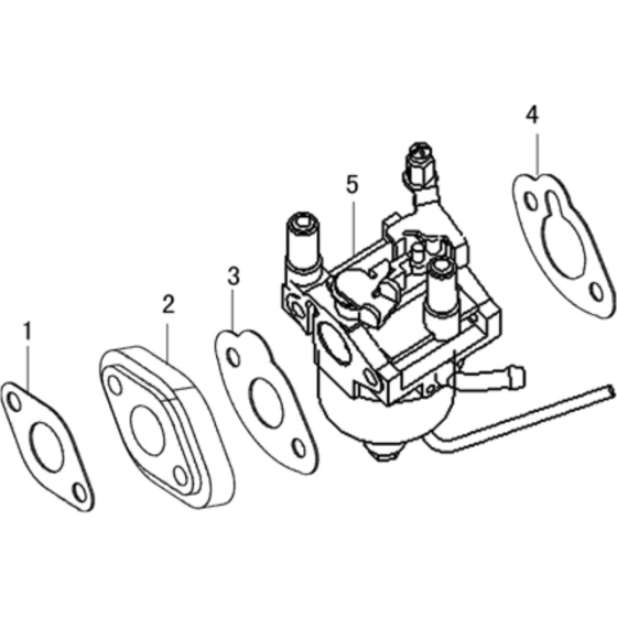 Carburettor Assembly for Loncin LC2000i-S- Synchronising Generator