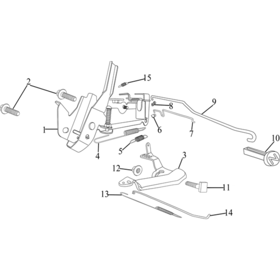 Regulating Board Assembly for Loncin LC2V78F-1 (678cc, 19.7hp) Twin Series Engine