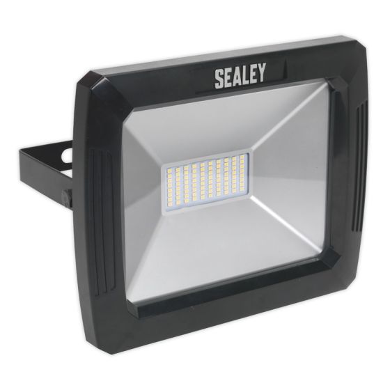 Floodlight with Wall Bracket 70W SMD LED 230V Sealey Part No. LED083