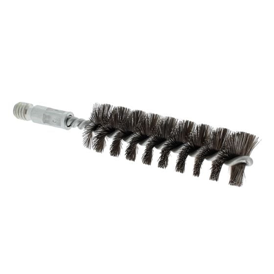 Threaded Tube Brush 30mm Stainless Steel Wire