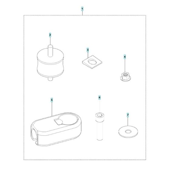 Shock Absorber for LF 100 L