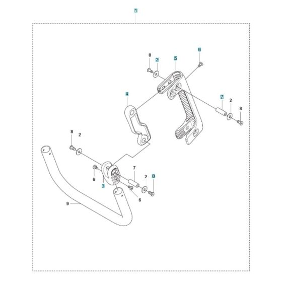 Handle Assembly for LF 160