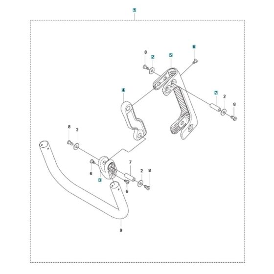 Handle Assembly for LF 160
