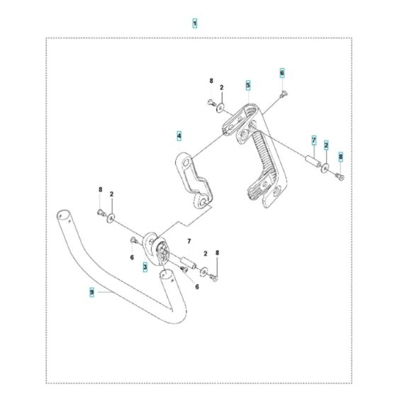 Handle Assembly for LF 80 L