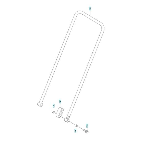 Handle Assembly for Husqvarna