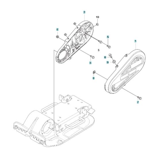Belt Guard Assembly for LFV 60