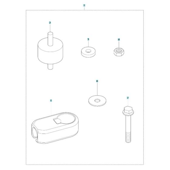 Shock Absorber for Husqvarna LFV 60