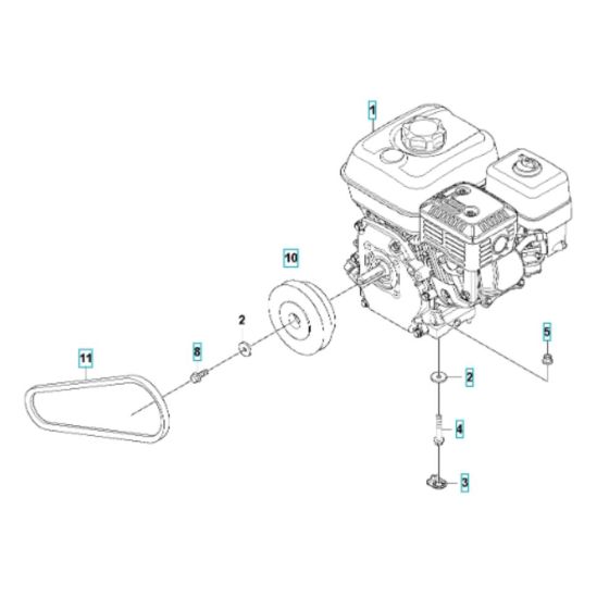 Engine Assembly for LFV 80