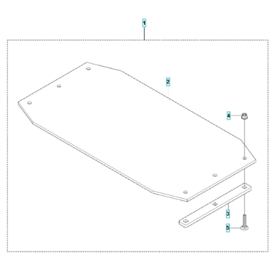 Paving Kit for Husqvarna LG 164