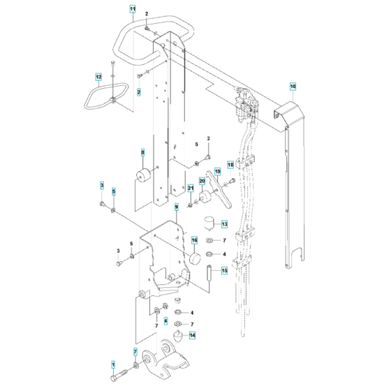 Handle Assembly for LG 204