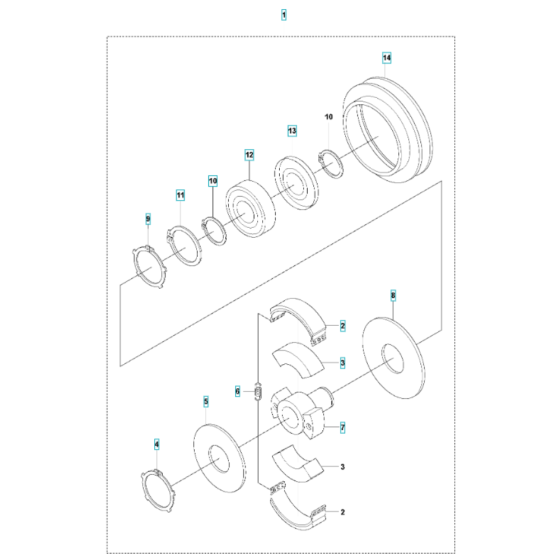 Clutch Assembly for LG 300