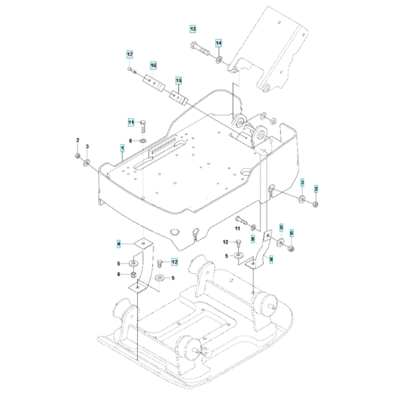 Engine Plate Assembly for LG 300