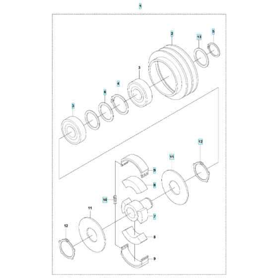 Clutch Assembly for LG 400
