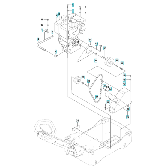 Engine Assembly for LG 400