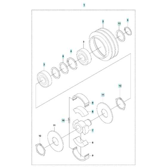 Clutch Assembly for LG 400