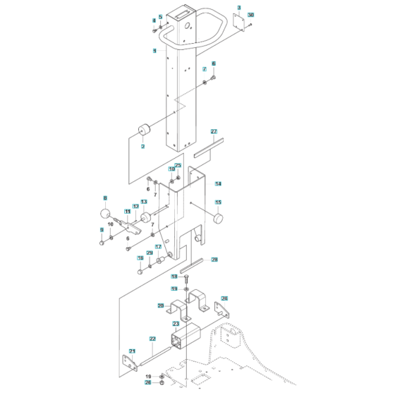 Handle Assembly for LG 504