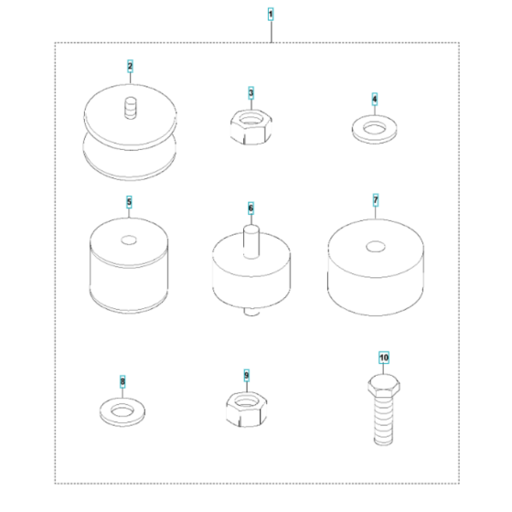 Shock Absorber for LH 700