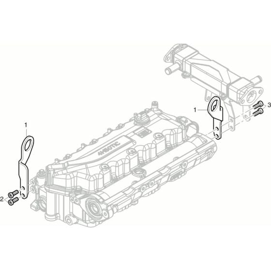 Lifting Device Assembly for HATZ 4H50T.11 Engines