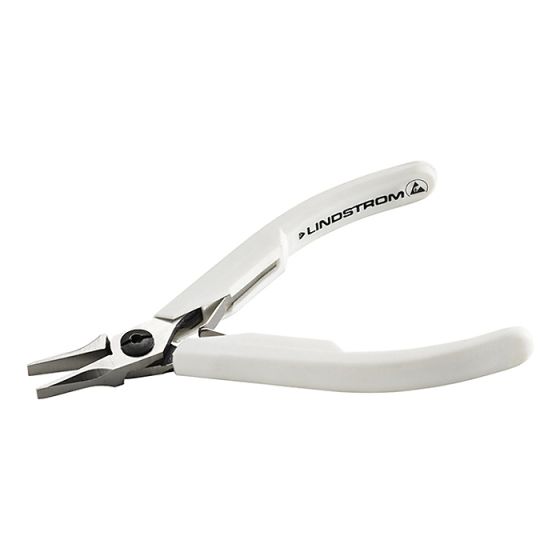 Supreme Flat Nose Smooth Jaw Pliers 120mm by Lindstrom - 7490