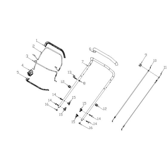 Handle for Harry Mower