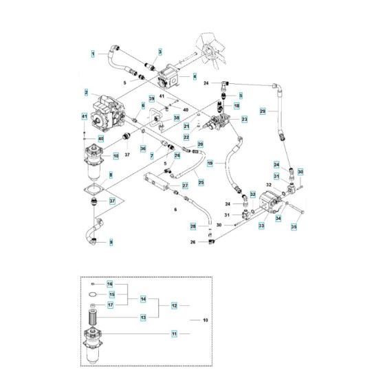 Husqvarna LP 7505 Parts