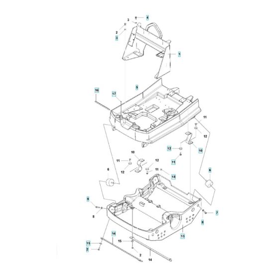 Frame, Scraper Assembly