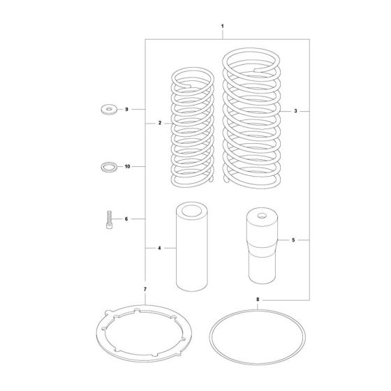 Spring Repair Kit for LT5005