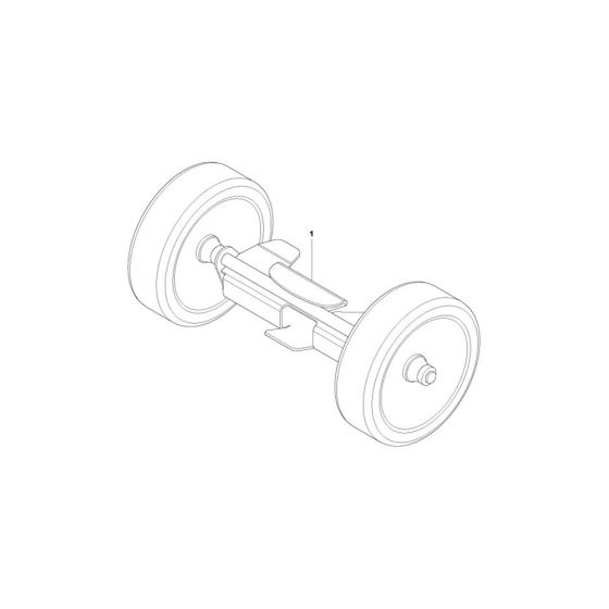 Trolley for Husqvarna LT6005