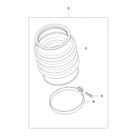 Bellow Assembly for Husqvarna