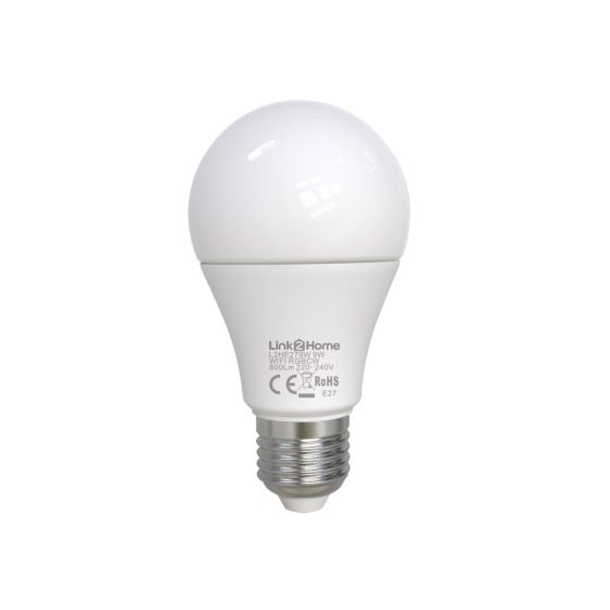  Wi-Fi LED ES (E27) 9W 800 lm Opal GLS Dimmable Bulb (White + RGB)