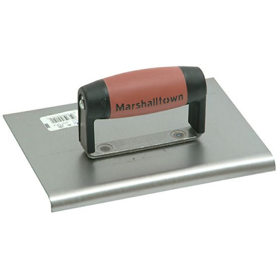 M120D Cement Edger Straight End Durasoft Handle 8in x 6in by Marshalltown - M120D