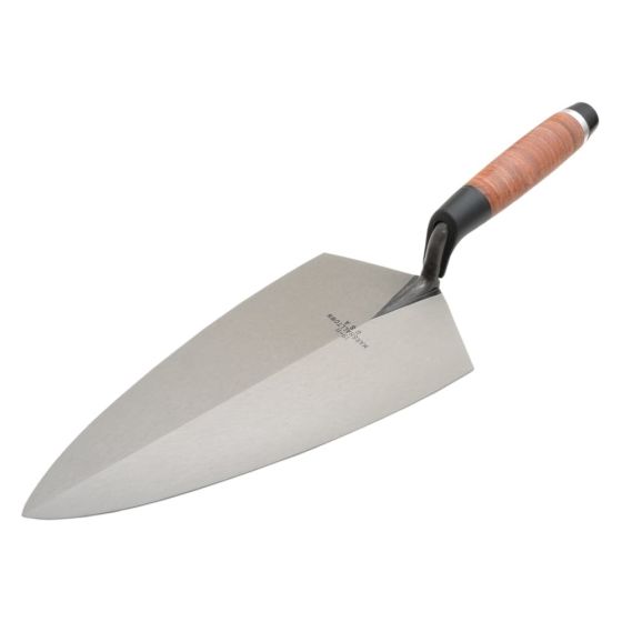 19L Philadelphia Pattern Brick Trowel Leather Handle 11in