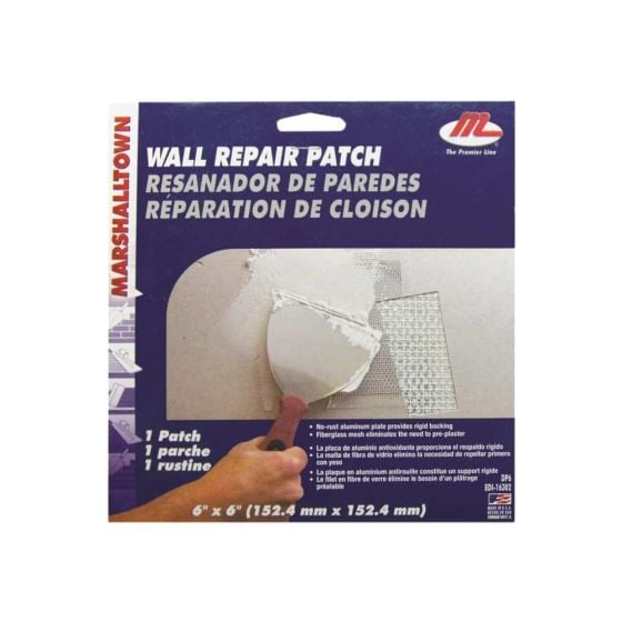 M28393 Drywall Patches 152.4mm Squared (Pack 12)