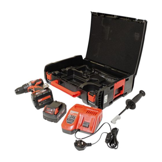 Milwaukee M18BLPD2-502X Brushless Percussion Drill (2 X 5.0AH Batteries, Charger, HD Box)