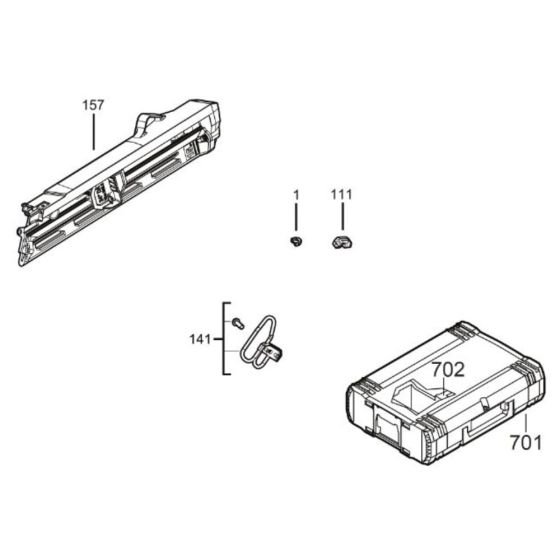 Milwaukee M18FN16GA Assembly