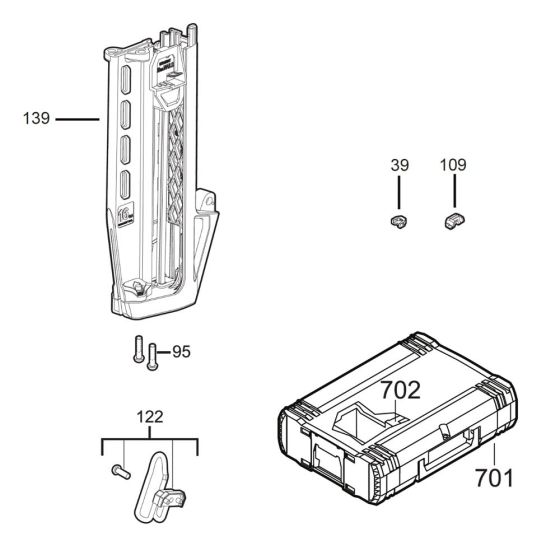Milwaukee M18FN16GS Assembly