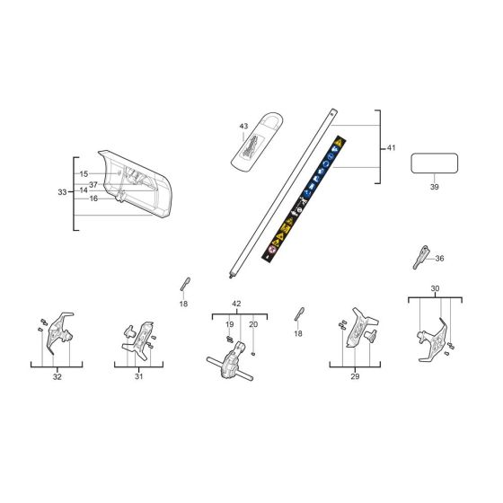 Milwaukee M18FOPH-CA Assembly