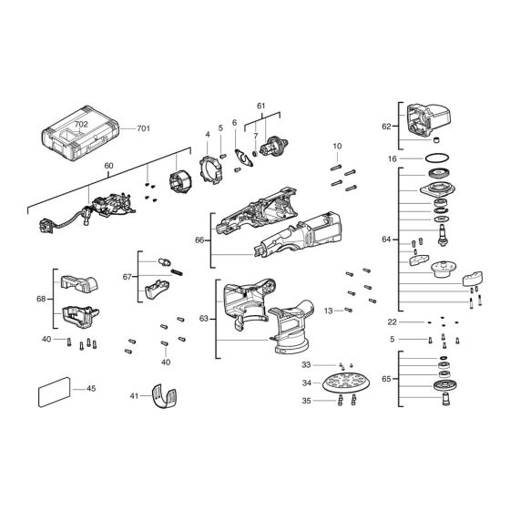 Milwaukee M18FROP15 Assembly